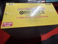 One Piece OP-07 500 Years in the Future Booster Box Sealed English Ver - Image 3