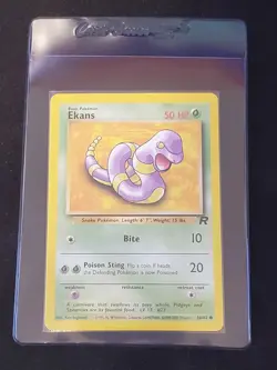 Ekans - 56/82 - Team Rocket Unlimited - Pokemon Card - NM/LP - Image 1