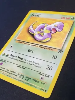Ekans - 56/82 - Team Rocket Unlimited - Pokemon Card - NM/LP - Image 3