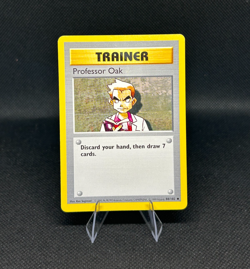 Professor Oak 1999 Base Set #88/102 Shadowless Trainer WOTC Vintage Card - Image 1