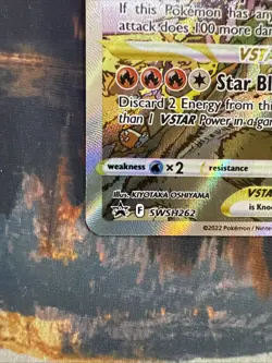 Charizard VSTAR SWSH262 Sword & Shield Black Star Promo Pokemon TCG Card - Image 3