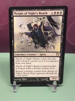 Myojin of Night's Reach Champions of Kamigawa MTG Legendary Creature Card - Image 1