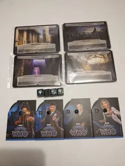 [1x] Doctor Who Planechase set of 4 (40 cards) with Planechase Dice MTG Magic th - Image 1