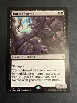 Hunted Horror Commander Legends: Battle for Baldur's Gate MTG NM - Image 1