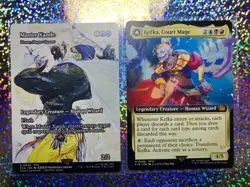 MTG Final Fantasy (FIN) Mythic Regular 0496 Kefka, Court Mage (Extended Art) - Image 1