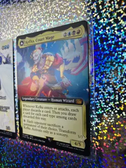 MTG Final Fantasy (FIN) Mythic Regular 0496 Kefka, Court Mage (Extended Art) - Image 3