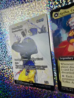 MTG Final Fantasy (FIN) Mythic Regular 0496 Kefka, Court Mage (Extended Art) - Image 5