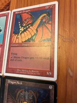 Magic the Gathering Dragon Arch Red Lot Volcano Shivan Dragon MTG Beatdown - Image 4