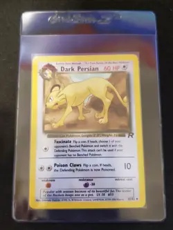 Dark Persian - 42/82 - Team Rocket Unlimited - Pokemon Card - LP - Image 1
