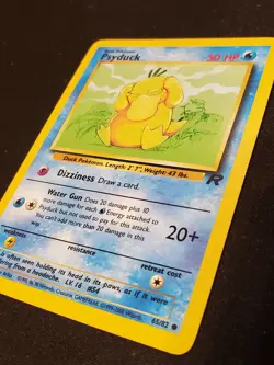 Psyduck - 65/82 - Team Rocket Unlimited - Pokemon Card - LP - Image 3