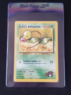 Erika's Bellsprout - 76/132 - Gym Heroes Unlimited - Pokemon Card - LP - Image 1