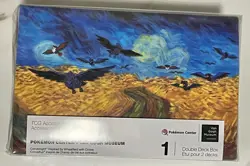 Pokemon Center x Van Gogh Museum Corviknight Wheatfield Crows Double Deck Box - Image 1
