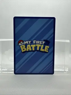 2023 Charmander MY FIRST BATTLE STAMP PROMO card BLUE BORDER Pokemon TCG NM/LP - Image 3