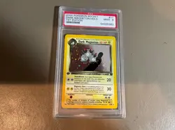 Dark Magneton *PSA 9* 2000 Pokemon Rocket 1st Edition Holo #11 MINT - Image 1
