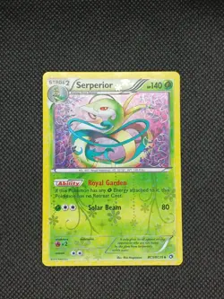 2013 Pokemon Legendary Treasures: Radiant Collection Serperior #RC3/RC25 Holo NM - Image 1