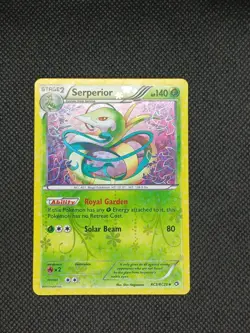 2013 Pokemon Legendary Treasures: Radiant Collection Serperior #RC3/RC25 Holo NM - Image 3