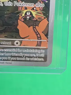 Pokemon Team Rocket's Raticate 202/182 Sv10: Destined Rivals Illustration Rare … - Image 4