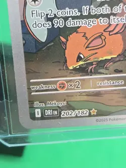 Pokemon Team Rocket's Raticate 202/182 Sv10: Destined Rivals Illustration Rare … - Image 5