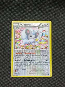 Pokemon TCG NM-Mint condition Cinccino RC19/RC25 Holo Radiant Collection - Image 1