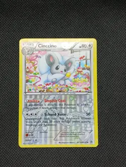 Pokemon TCG NM-Mint condition Cinccino RC19/RC25 Holo Radiant Collection - Image 3