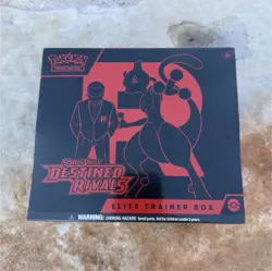 Pokemon TCG Destined Rivals Elite Trainer Box ETB NEW SEALED - Image 1
