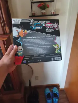 Pokemon Scarlet & Violet Black Bolt and White Flare Poster Collection NEW - Image 2