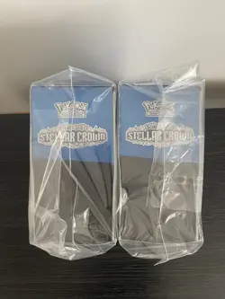 Pokemon TCG Stellar Crown Elite Trainer Box ETB New Sealed x 2 ETBs - Image 3