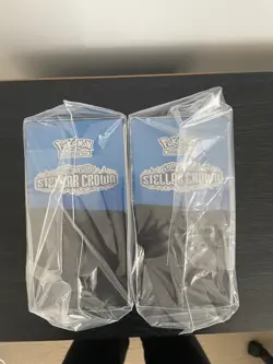 Pokemon TCG Stellar Crown Elite Trainer Box ETB New Sealed x 2 ETBs - Image 4