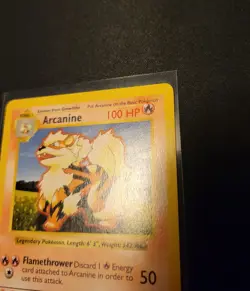 Pokemon Arcanine 23/102 -Base Set Shadowless- NM/LP - Image 4