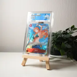 One Piece TCG - Nami OP01-016 - Errated - ACE GEM MINT 10 - Perfect Sub Grades B - Image 1