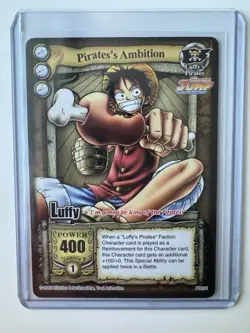 One Piece CCG The Quest Begins Pirate’s Ambition Luffy PR001 Shonen Jump Promo - Image 1