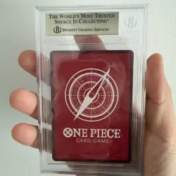 One Piece CCG Shanks PSA Magazine Exclusive Promo OP09-001 BGS 10 Pristine - Image 2