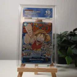 One Piece Monkey D Luffy P-033 - Event Pack Vol. 2 ACE 10 Perfect Sub Grades - C - Image 4