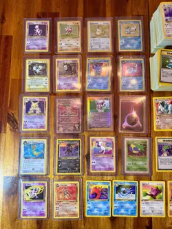 907 Vintage Pokemon Card Lot w/ Extras: Holos, 1sts, 1999-2003 Breakdown in Desc - Image 4