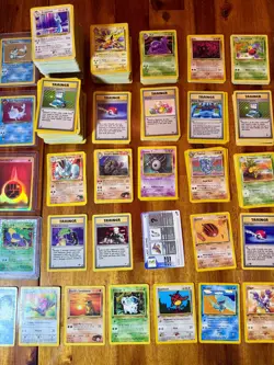 907 Vintage Pokemon Card Lot w/ Extras: Holos, 1sts, 1999-2003 Breakdown in Desc - Image 5