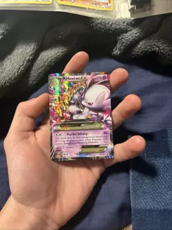 Pokemon Mega-Mewtwo-EX Holo TCG Card Breakthrough 64/162 - Image 3