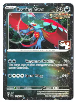 Roaring Moon 109/162 - Prize Pack Series Cards Rare COSMOS Holo NM - Image 1