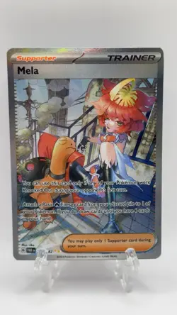 Mela 254/182 Pokemon TCG 2023 Special Illustration Rare Holo Card Paradox Rift - Image 1