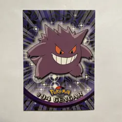 GENGAR #94 Pokemon Card TCG Topps TV Animation - Image 1
