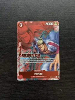 Hongo WINNER Pack 2025 Vol. 2 OP09-011 One Piece Promotion Cards Foil NM - Image 1