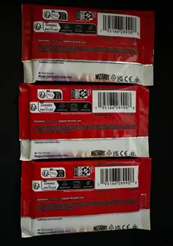 3x Magic the Gathering Spider-Man Collector Booster Packs Sealed - Image 2
