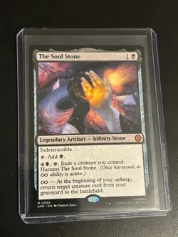 Magic: The Gathering The Soul Stone Legendary Artifact SPM Black M0066 Volkan B… - Image 1