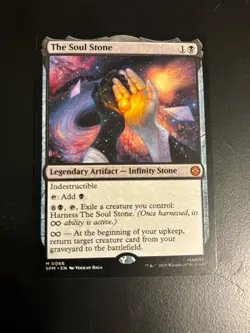 Magic: The Gathering The Soul Stone Legendary Artifact SPM Black M0066 Volkan B… - Image 3