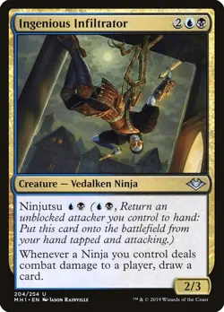 MTG Ingenious Infiltrator ** Modern Horizons ** English (NM) - Image 1