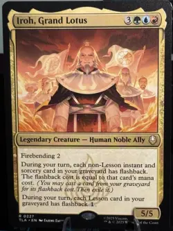 Iroh, Grand Lotus MTG TLA R0227 Nonholo NM - Image 1