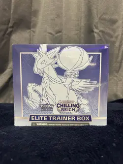 Pokemon Sword and Shield Chilling Reign Elite Trainer Box ETB Sealed Brand New - Image 1