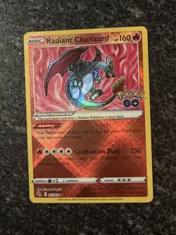 Pokemon TCG Radiant Charizard Holo Rare Card 11/78 - Image 1