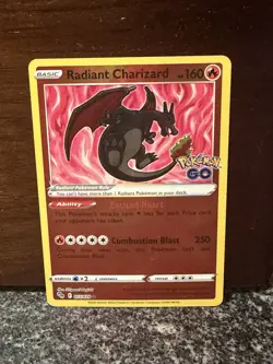 Pokemon TCG Radiant Charizard Holo Rare Card 11/78 - Image 3