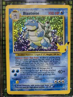 Pokemon Celebrations Holo Rare Blastoise 2/102 CGC 9 Mint - Image 3