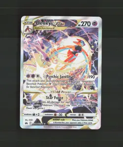 Deoxys VSTAR GG46/GG70 Crown Zenith Full Art Ultra Rare Holo Pokemon Card NM - Image 1